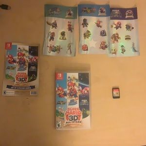 Super Mario 3d All-Starz pre order bundle